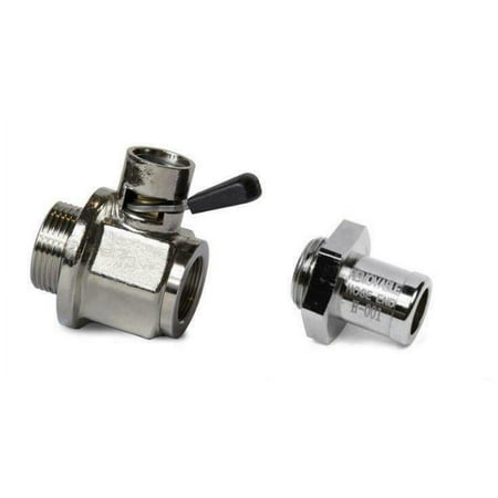 EZ Drain 1/2-20UNF Oil Drain Valve W/ Adapter Ford Truck F100 F200 Bronco Galaxy