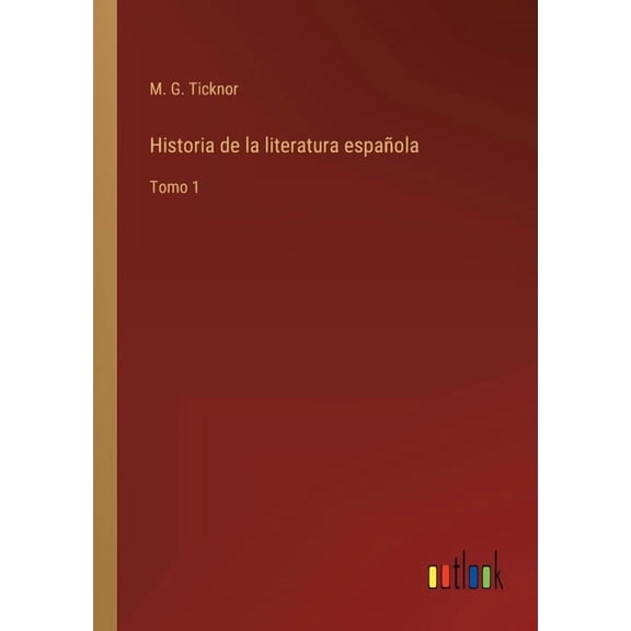 Historia de la literatura española : Tomo 1 (Paperback)