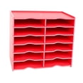 thumbnail image 2 of HILABEE Diamond Craft Tray Organizer Container for Bead Storage Tray Rhinestone Tray Red, 2 of 9