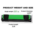 thumbnail image 4 of Golf Swing Weights Trainer Aid, Golf Swing Training for , Golf Club Weights for Trainer and Practice Green,1 x Golf Swing Weights Trainer Aid,Green, 4 of 6