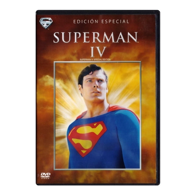 Superman 4 Cuatro Iv Christopher Reeve 1987 Pelicula Dvd Warner Bros DVD