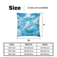 thumbnail image 5 of Cloud Velvet Decorative Throw Pillow Inserts - Set of 2, Chair Pillow Covers - Unique Patterns, 16x16, 18x18, 20x20 Inches for Home Decor & More, 5 of 6