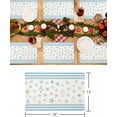 thumbnail image 6 of Christmas Placemats Set of 4 Xmas Tree Snowflakes Christmas Placemats for Dining Table Starfish Seashell Striped Table Mat Winter Holiday Home Party Kitchen Table Decorations, 6 of 6