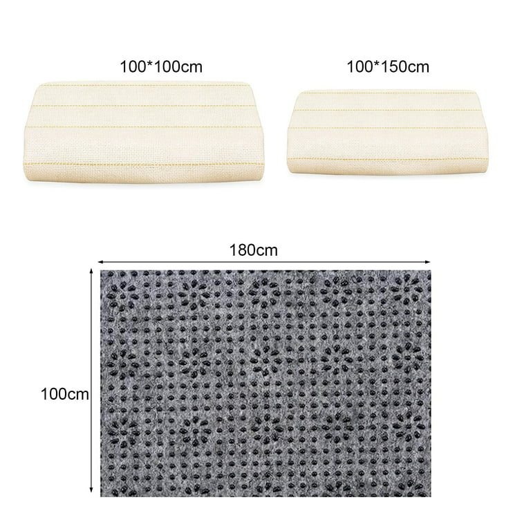 Farfi Tufting Cloth Tear Diy Easy To Cut Punch Needle Monk Cloth Fabric  Handmade Accessories For Sewing
