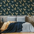thumbnail image 2 of Sublime Kranes Petrol Wallpaper, 2 of 3
