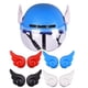 thumbnail image 2 of 1 par de pegatinas decorativas universales para casco de motocicleta, color azul, 2 of 5