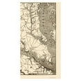 thumbnail image 2 of Historical Civil War Map - New Orleans Louisiana Lower Potomac River - Waters 1861 - WallArt, 2 of 4