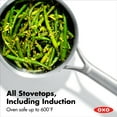 thumbnail image 5 of OXO Mira Tri-Ply Stainless Steel 1.5Qt Chef's Pan with Lid, 5 of 7