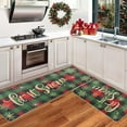 thumbnail image 6 of TOPRenddon Christmas Kitchen Rugs Set of 2 Winter Holiday Xmas Snowflake Kitchen Floor Mats Non-Slip Doormat Runner Rug Decorative Kitchen Mat for Home Christmas Decor, 15.7"x23.6"+15.7"x47.2", 6 of 6