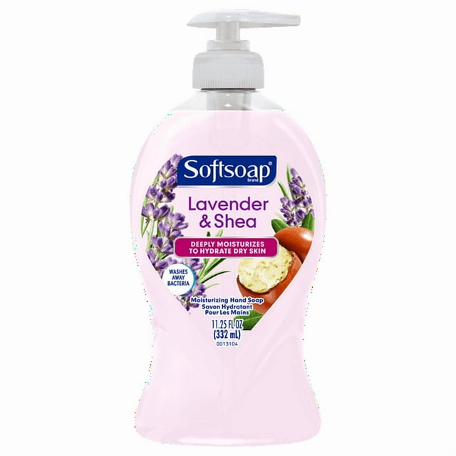 Softsoap Deeply Moisturizing Liquid Hand Soap, Lavender & Shea Butter - 332 ML, Liquid Hand Soap