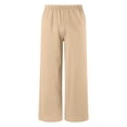thumbnail image 3 of Lullu Girls Lightweight Capri Pants Summer Casual Loose Cropped Pants, Sizes 4-15, 3 of 4