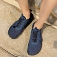 thumbnail image 3 of 2026 Barefoot Shoes for Women Mens HIking Shoes Comfortable Nonslip Athletic Training Running Shoes Wide Toe Box Water Shoes Blue Size 9.5, 3 of 7