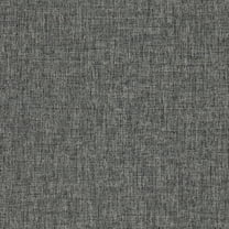 Advantage Larimore Charcoal Faux Fabric Wallpaper