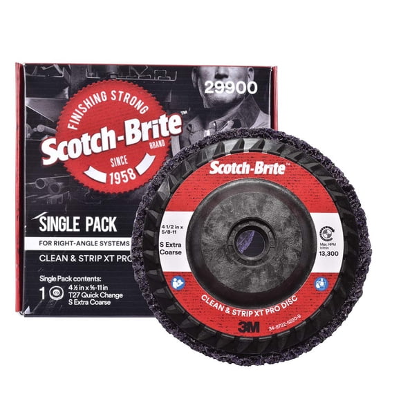 Disco 3M Scotch-Brite Clean and Strip XT Pro XO-DC de 11,4 cm