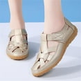 thumbnail image 4 of Women's hook and loop fastener casual shoes Soft sole beach shoes with foot arch pad, 4 of 12
