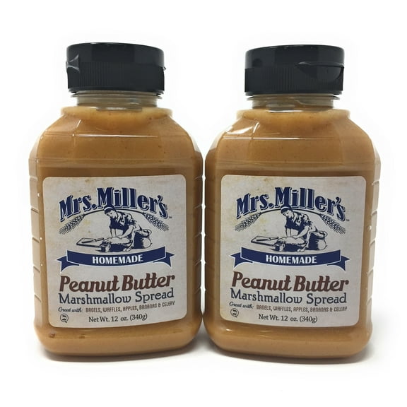 Amish Peanut Butter Marshmallow Whip - 2 / 12 Oz. Bottles