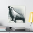thumbnail image 4 of Seal on the Rocks - Canvas, 4 of 10