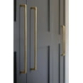 thumbnail image 5 of Goo-Ki 6 Pack 12.6" Hole Center Cabinet Pulls Shining Golden Modern Minimalist Drawer Handle Wardrobe Cabinet Door Handle, 5 of 6