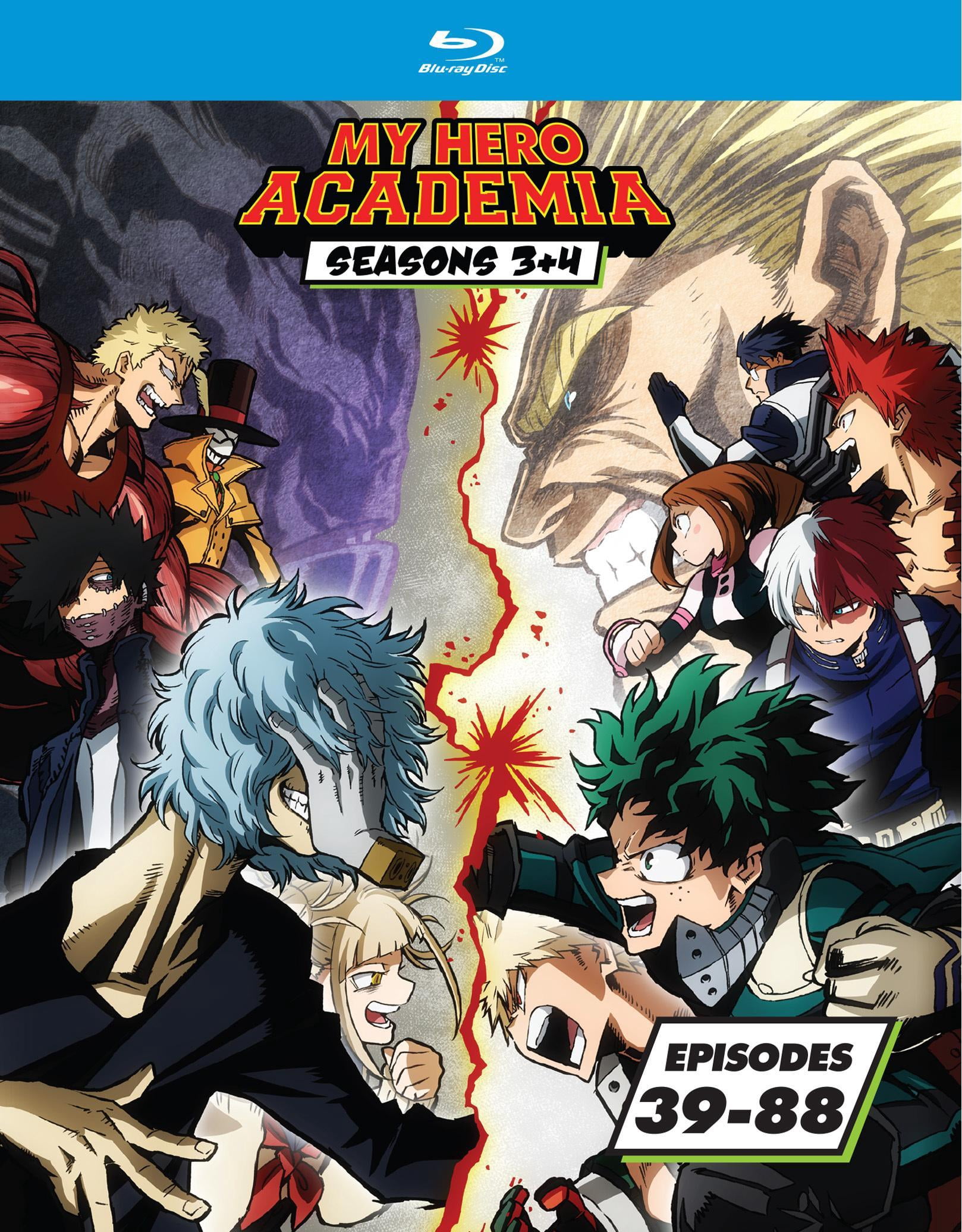 Walmart Exclusive: My Hero Academia - Season 3 & 4, Blu-ray