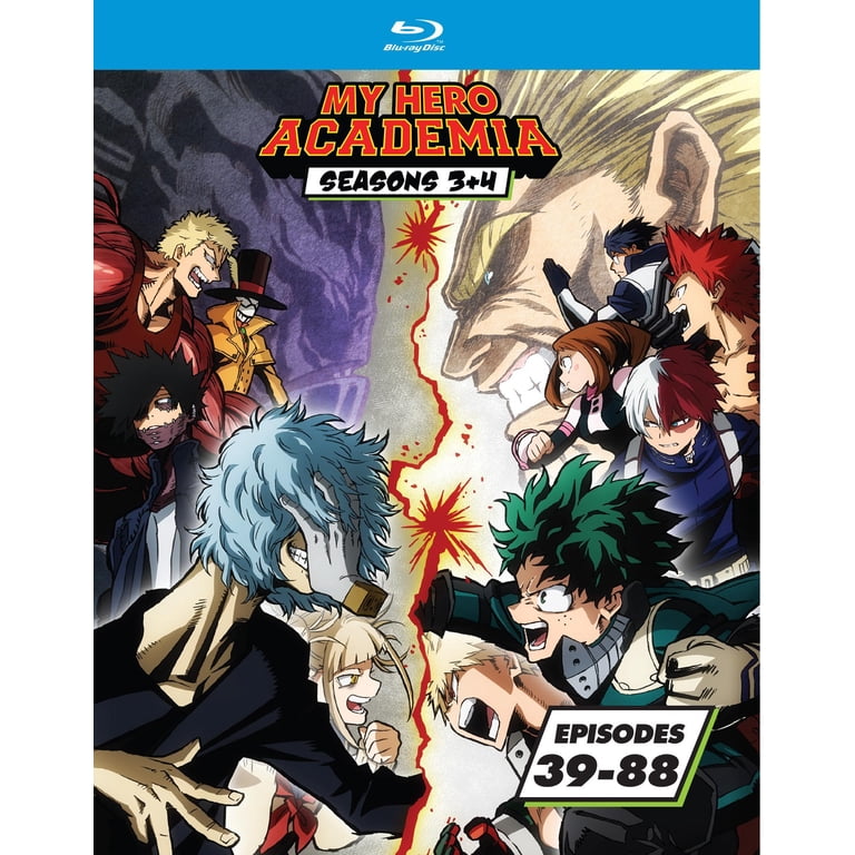 Walmart Exclusive: My Hero Academia - Season 3 & 4, Blu-ray