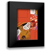 McIntosh, Frank 11x14 Black Modern Framed Museum Art Print Titled - Japanese InstMapsent Player, 1931