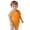 Orange, variant on Baby Rompers Boy Baby Boys and Girls Summer Solid Bodysuit Short Sleeve Breathable Lightweight Button Up Casual Jumpsuit Toddler Romper Blue 0 Months-3 Months