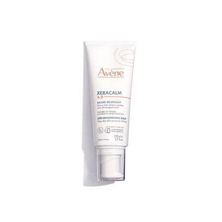 Avene XeraCalm A.D Lipid-Replenishing Balm - For Dry Itchy Skin - Atopic Dermatitis - Eczema Relief,  6.7 fl oz
