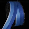 thumbnail image 2 of The Ribbon People Blue Stripe Wired Craft Ribbon 1.5" x 54 Yards, 2 of 2