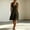 #0464-Army Green, variant on Women Summer Cotton Casual Sleeveless Sundress 2026 Plain V Neck Asymmetrical Button Down Midi Dresses with Pockets