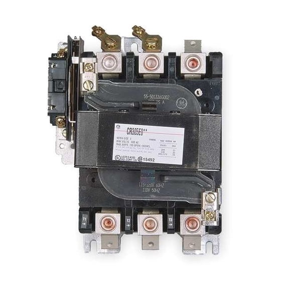 Ge 120VAC Non-Reversing Magnetic Contactor 3P 90A NEMA 3 CR305E002
