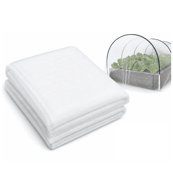8ft x 33ft Ultra Fine Mesh Garden Netting Cover, Barrier Netting for Protecting Vegetables, Fruits, Plants, Flowers & Garden Crops