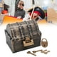 thumbnail image 1 of Caja de almacenamiento de la colección Treasures, cofre del tesoro pirata para niños, caja de joyería pirata, tecnología innovadora del cofre del tesoro pirata, 1 of 8