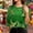 Multicolor#12, variant on St Patricks Day 3/4 Sleeve Tops for Women Oversized Crewneck Irish Shamrocks Print Short Sleeve T Shirts Summer Casual Plus Size Round Neck Loose Comfy Tee Shirt