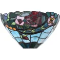 thumbnail image 2 of Bieye L10735 Rose Flower Tiffany Style Stained Glass Wall Sconces Lamp, 12-inch Wide, 2 of 5