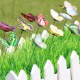 thumbnail image 2 of Miangastore 10pcs Artificial Set Stick Beautiful Decor for Home Store Garden Grassland (Random Color, 12cm), 2 of 8