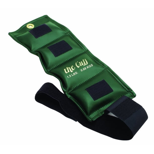 Brazalete ajustable para muñeca y tobillo, 0,68 kg, color oliva