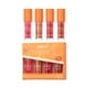thumbnail image 2 of Mini brillo labial hidratante | Aceite labial hidratante de larga duración | Brillo acuoso | Textura ligera y jugosa | Paquete de 4 | 2ml cada uno | Fórmula suave y nutritiva | Variedad de colores, 2 of 2