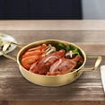 thumbnail image 6 of deevoka Kimchi Soup Pot with Glass Lid Hot Pot Ramen Cooking Pot for Stew Soup Pasta 18cm gold, 6 of 9