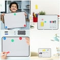 thumbnail image 2 of Shisuyan School White Boards Plastic 1Set 11.8X8.3X0.4In, 2 of 9