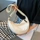 thumbnail image 4 of Tote de hombro,Bolsa de hervida Bolsa de hombro Correa ,Bolso casual de lona para mujer,Bolsa de viaje Fiesta Bolsa de pecho simple Estudiantes,Bolso de Púrpura Hugo Tote de hombro, 4 of 10