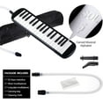 thumbnail image 6 of Melodica 32 Keys Double Tubes Mouthpiece Air Piano Keyboard Musical Instrument with Carrying Bag 32 Keys,, 6 of 6