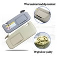thumbnail image 3 of Car Sun Visor Left Driver & Right Passenger Side Replacement Compatible With Toyota Corolla Levin 2014 2015 2016 2017 2018 Without Light -Main driver-left-beige, 3 of 5