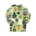 thumbnail image 6 of 7-8 Years Tween Halloween Girl Pumpkin Pajama Set Jammies Button Sleepwear K-Pop Pajamas Girls Girls Beach Pajamas, 6 of 9