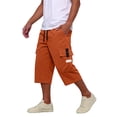 thumbnail image 5 of IAJDKMEK Men's Cargo Shorts with Pockets - Modern Hiking Shorts, Lightweight Running Shorts, and Stylish Casual Shorts for Summer Outings,Wine XL, 5 of 6