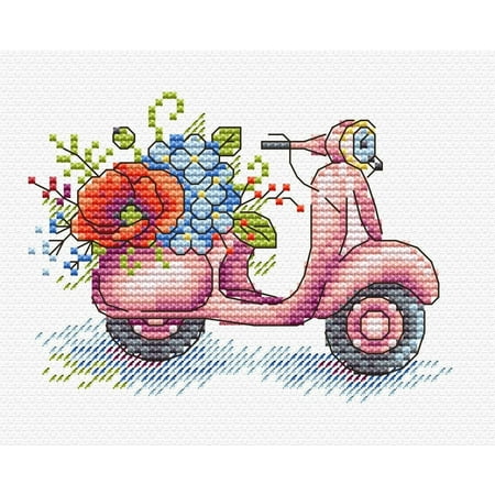 UPC: 4627128734875 | Rome Vacations SM-367 Counted Cross-Stitch Kit by MP Studia