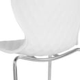 thumbnail image 6 of Flash Furniture Lowell Contemporary Design White Plastic Stack Chair, 6 of 11