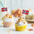 thumbnail image 5 of Country Flag Toothpicks | Cake and Burger Decorative Sticks | Flags for Themed Meals, 5 of 5