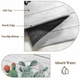 thumbnail image 6 of 5x7 Area Rugs for Living Room, Summer Tropical Plants Non Slip Area Rugs for Kitchen Bedroom Entryway, Farmhouse Cactus Wooden Grain Washable Carpet Runner Rug Floor Mats for Bedroom Home Decor, 6 of 8
