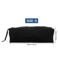 thumbnail image 5 of ROSENICE 2Pcs Black Rectangular Tool Zipper Bags for Men and Women Maintenance, 5 of 8