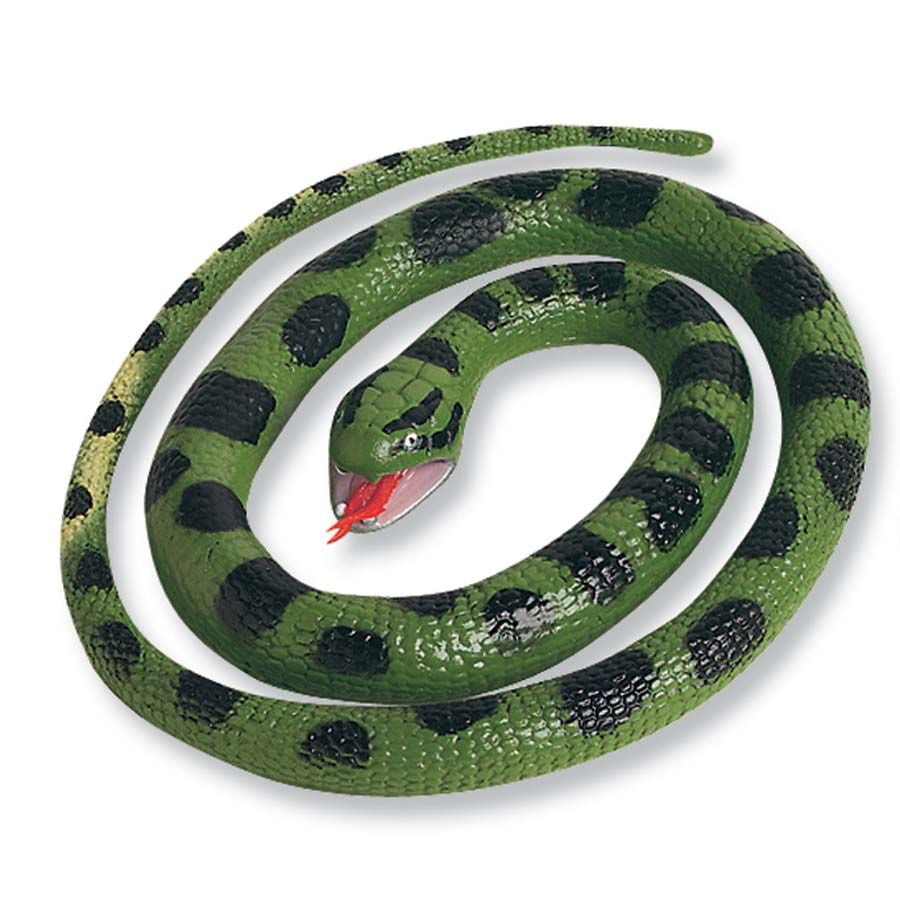 Anaconda Rubber Snake 26 Inch Play Animal Figure by Wild Republic